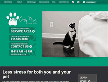 Tablet Screenshot of citypawshomehealth.com